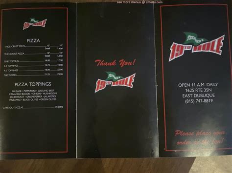 19th hole east dubuque menu  706 likes · 49 talking about this · 120 were here